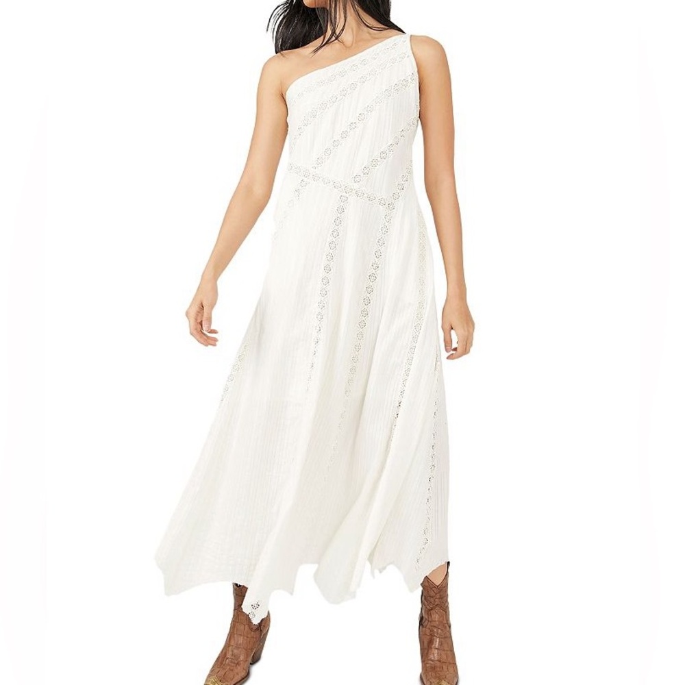 Free People Bella One Shoulder Dress